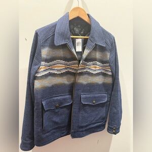 Pendleton Navy Quilted Jacket
